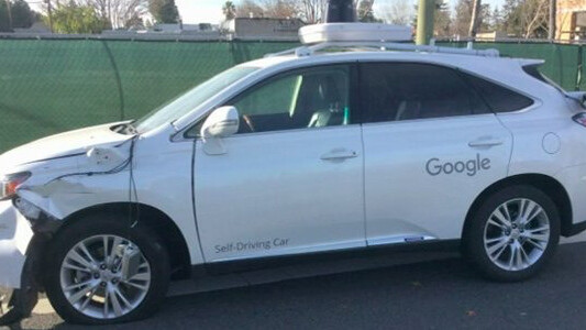 Watch a video of Google’s self-driving car hit a bus