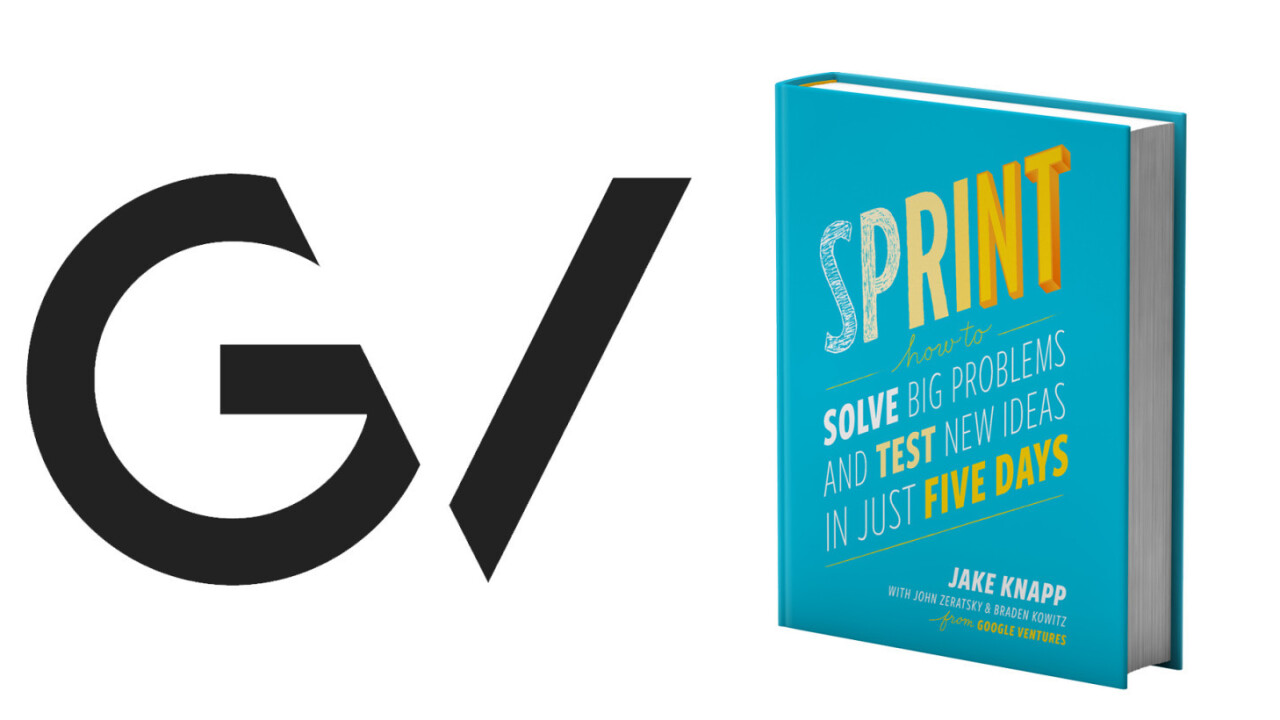 Google Ventures’s new book aims to help startups improve their products in 5 days