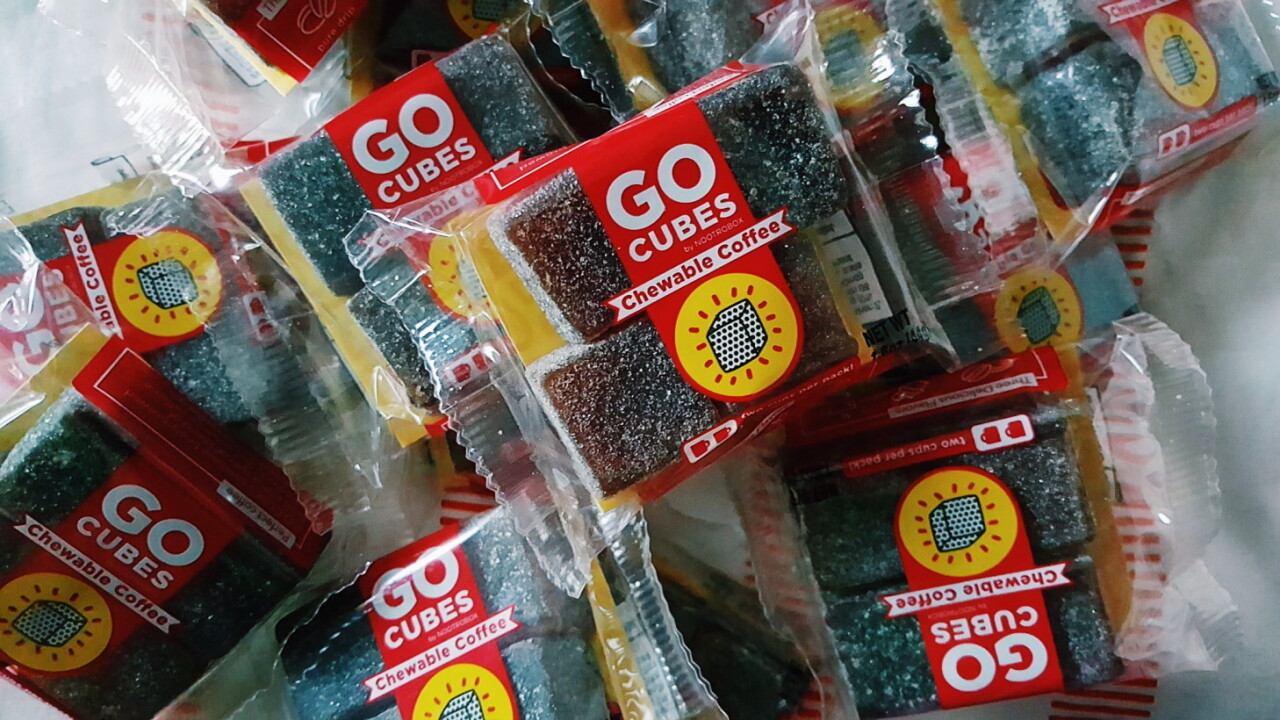 I tried Go Cubes chewable coffee, and I’m pretty sure this is what cocaine feels like