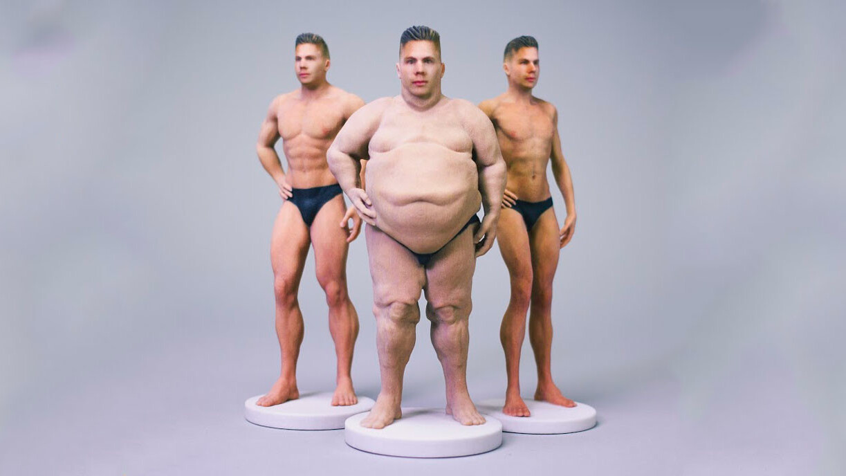 Send your loved ones (or enemies) a 3D-printed nude selfie, if that’s your thing