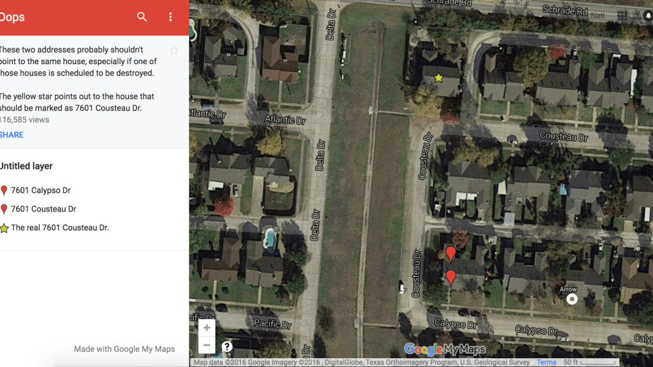 Demolition company says a Google Maps error led them to tear down the wrong house