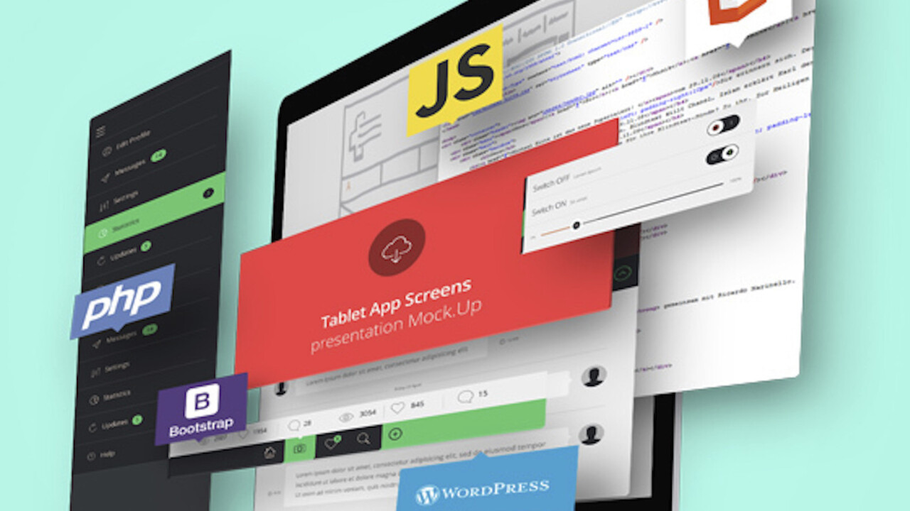 Build 14 websites as you learn to code with this $14 Web developer course