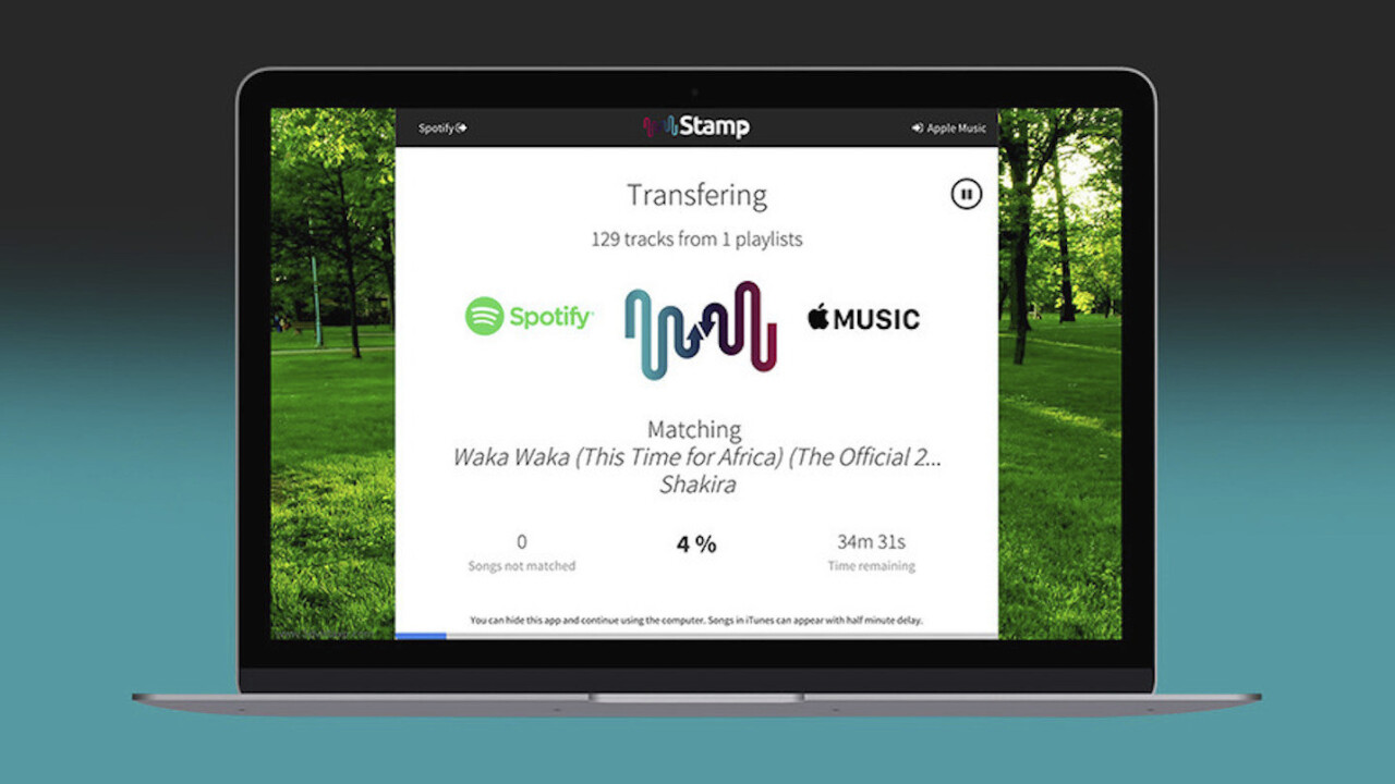 Move music between your favorite services with Stamp premium