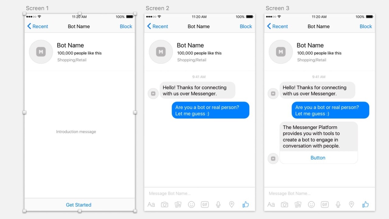 New Sketch UI kit for Messenger bots may help you create one that doesn’t suck