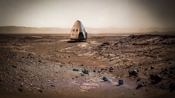 SpaceX says it’s sending a Dragon to Mars in 2018