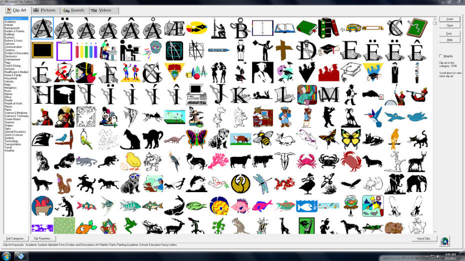 Microsoft Clip Art has finally got a proper makeover