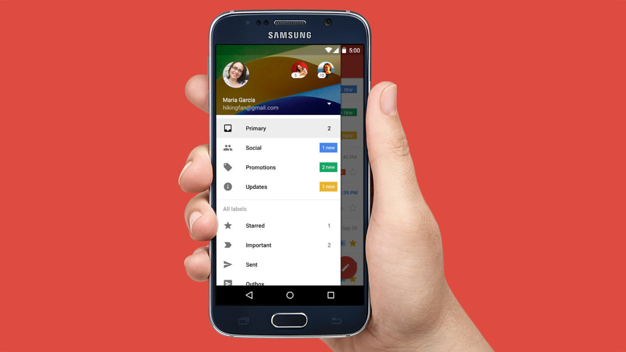 Gmail now supports Microsoft Exchange accounts on Android