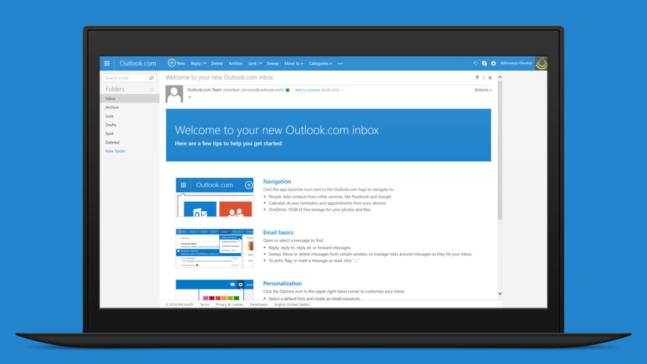 Microsoft is trialing premium Outlook email accounts at $3.99 a month