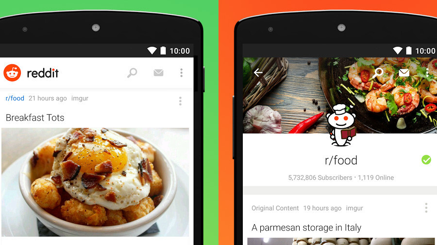 Reddit’s official Android and iOS apps are here