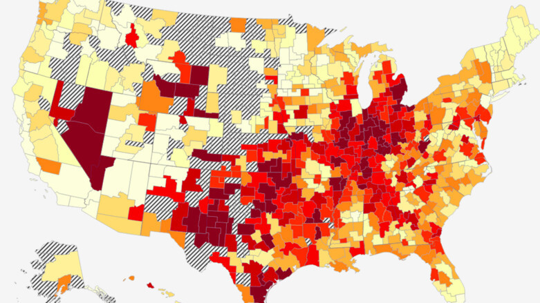 This big data project shows poorest in the US now have same live expectancy as the Sudan