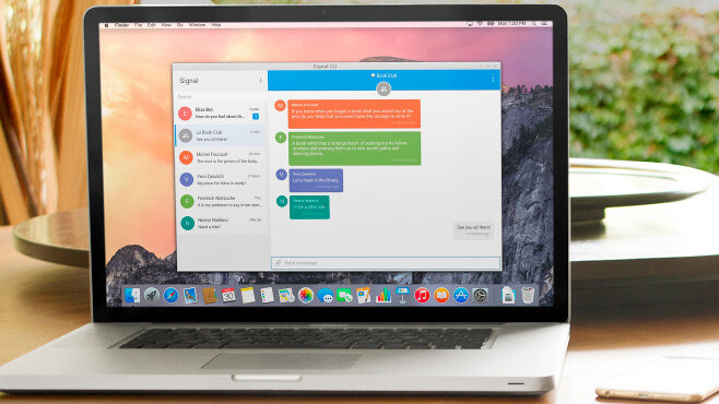 Signal’s encrypted messaging app for desktop is now open to all