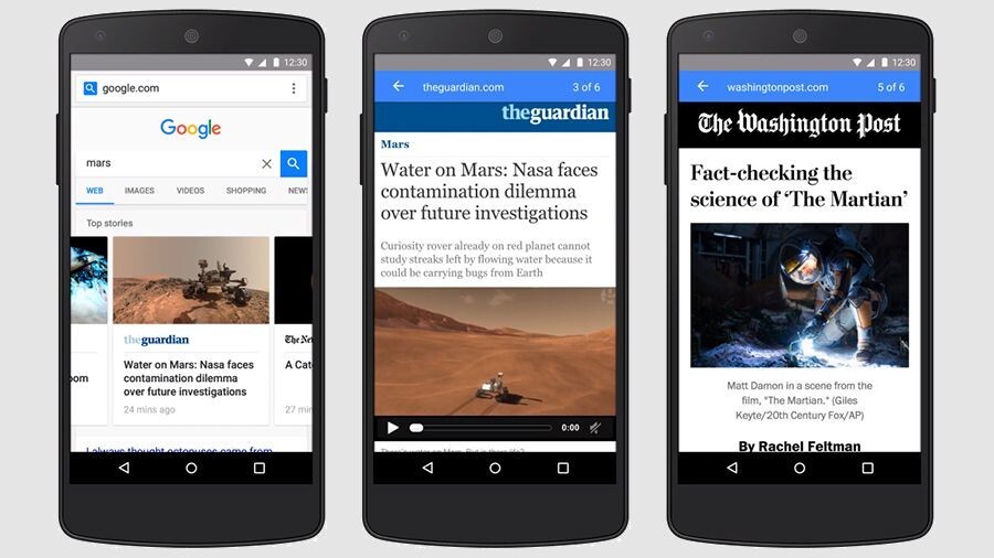 Google is bringing AMP to mobile search so it will be the new normal