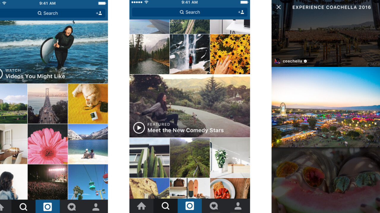 Instagram’s new update proves Facebook really is obsessed with video