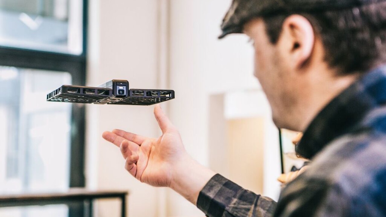 Who needs selfie sticks when this Hover Camera drone can follow you around?