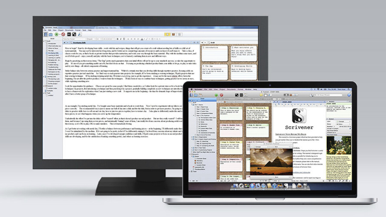Scrivener 2 word processor app: An evolutionary leap from Word (50% off)