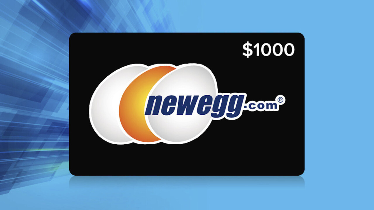 Enter the Newegg $1,000 gift card giveaway