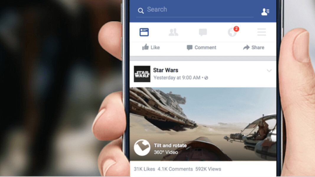 Facebook will soon let anyone upload 360-degree photos, no fancy hardware required