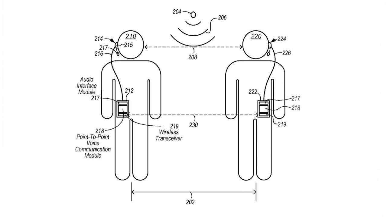 Apple might soon build walkie-talkie headphones for talking to people around you