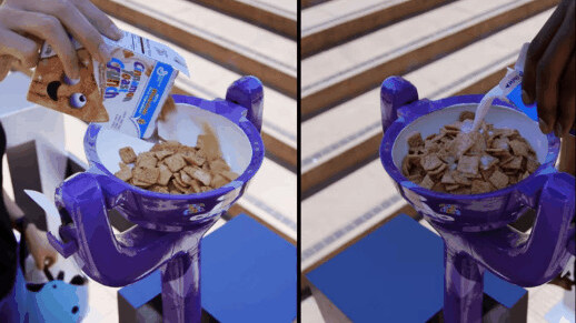 This hoverboard with a cereal bowl is the future of transportation