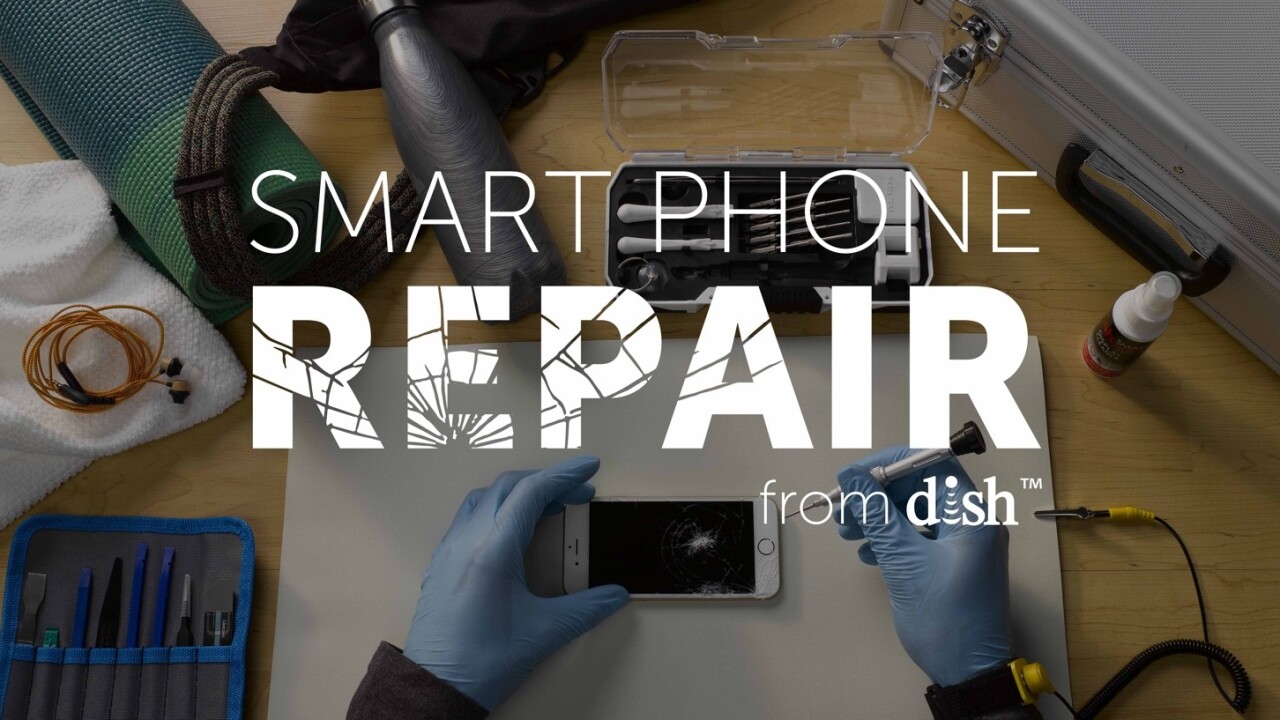 Satellite TV provider DISH is getting into the smartphone repair game, starting with iPhones