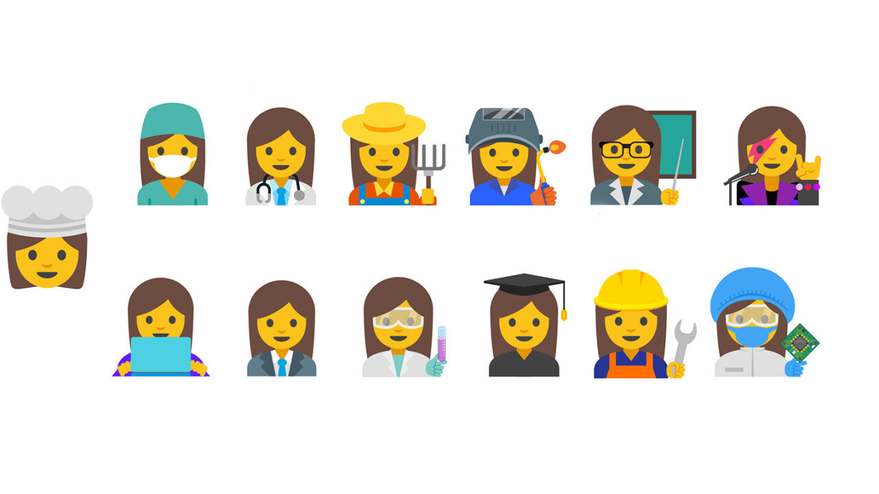 Google proposes new emoji to represent working women