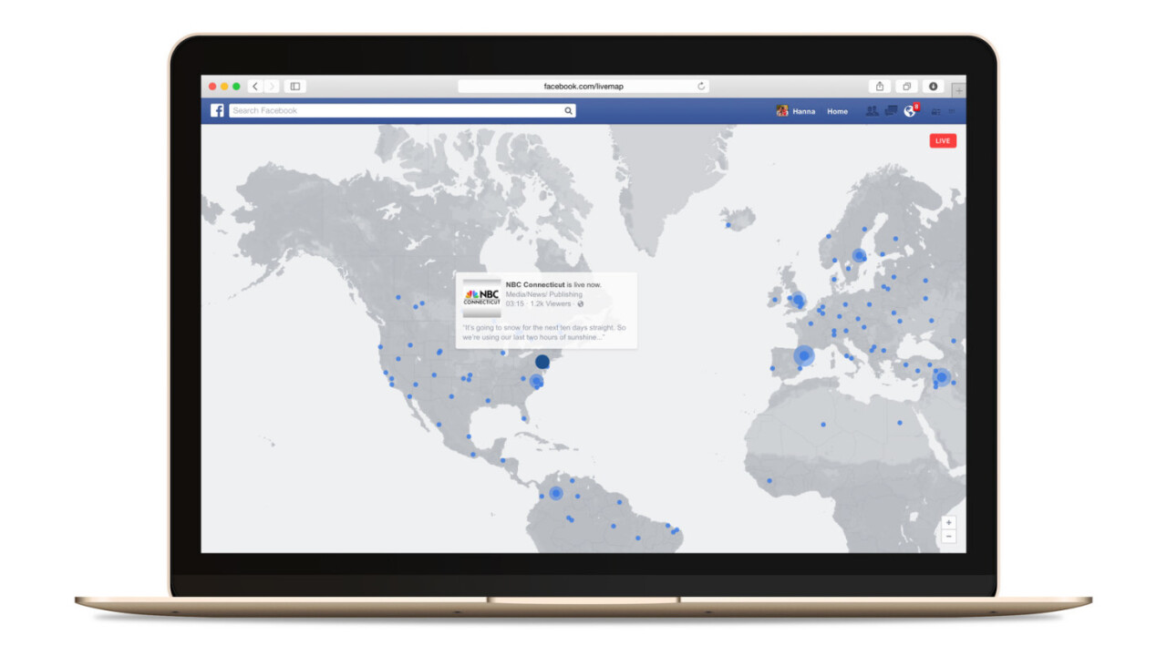 Facebook’s interactive map is the best way to discover live videos streaming in real-time