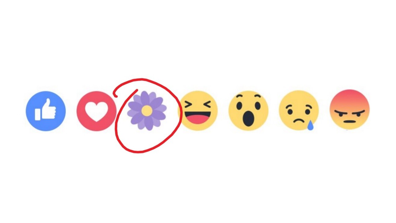 Facebook tests its first new reaction just for Mother’s Day