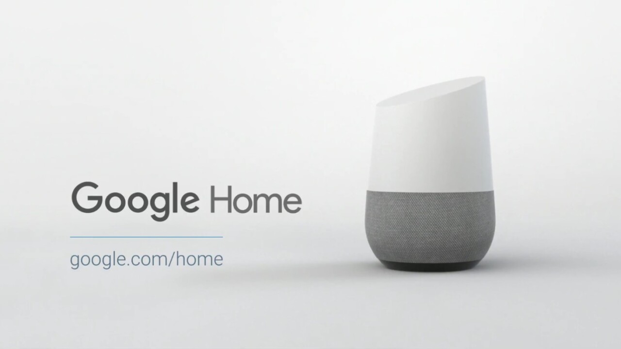 Google Home to land in the UK this Spring