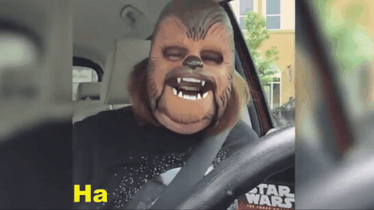 The viral Chewbacca mask lady has already been autotuned in a super catchy song