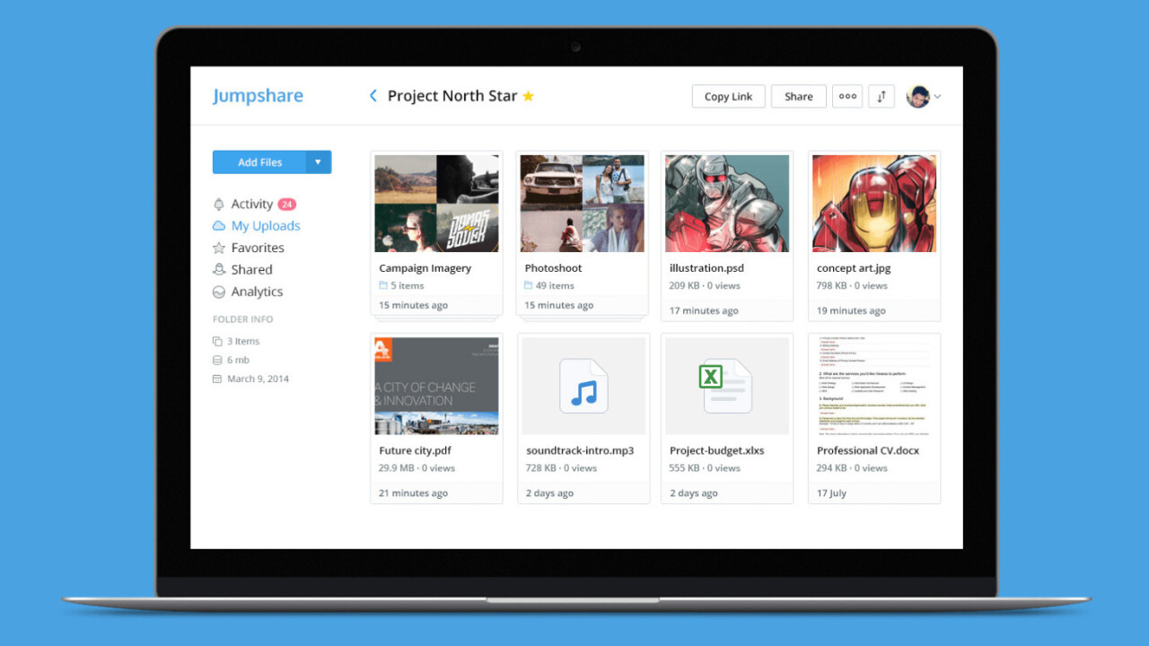 Jumpshare is the only desktop file-sharing tool you’ll ever need
