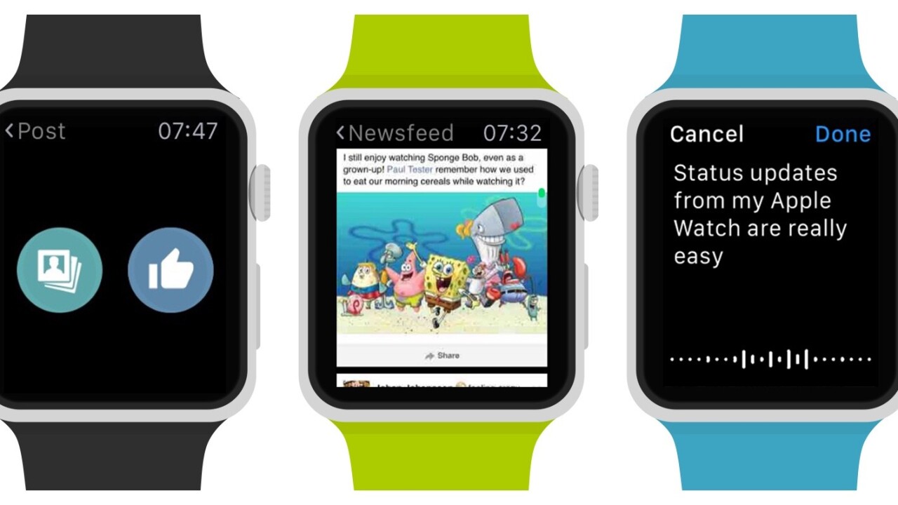 Littlebook puts Facebook on your Apple Watch to feed your social addiction