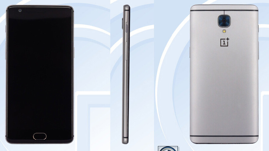 This is what the OnePlus 3 looks like