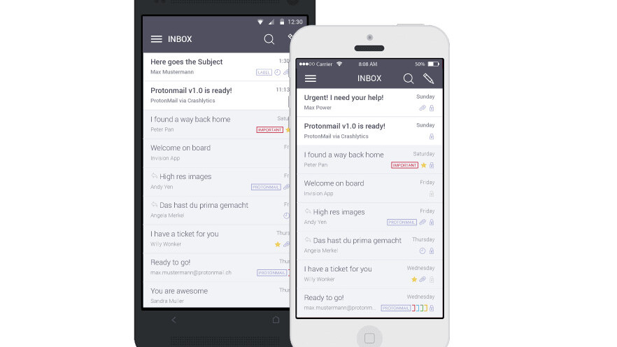 ProtonMail is adding TouchID to stop you locking yourself out of your encrypted inbox