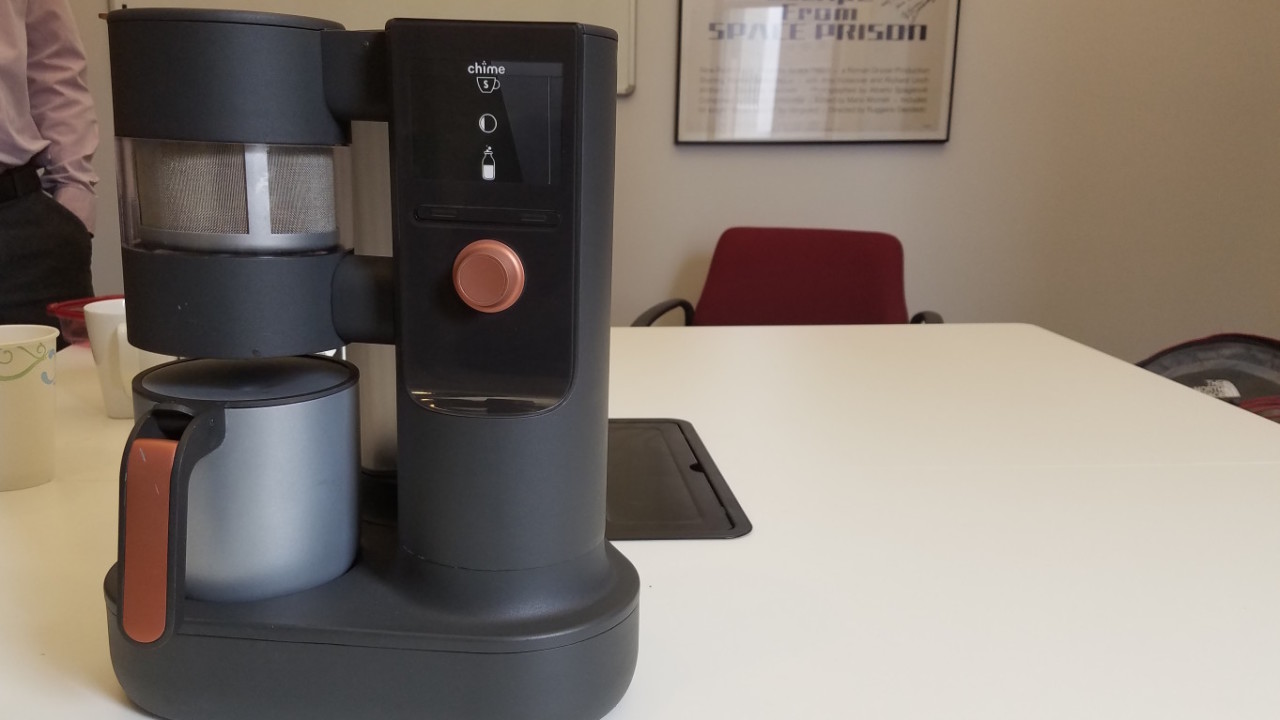 Chime is the Keurig for chai, because manually boiling milk sucks