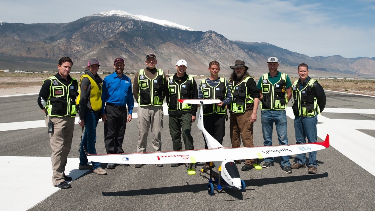 A drone designed to cure drought just took flight over Nevada