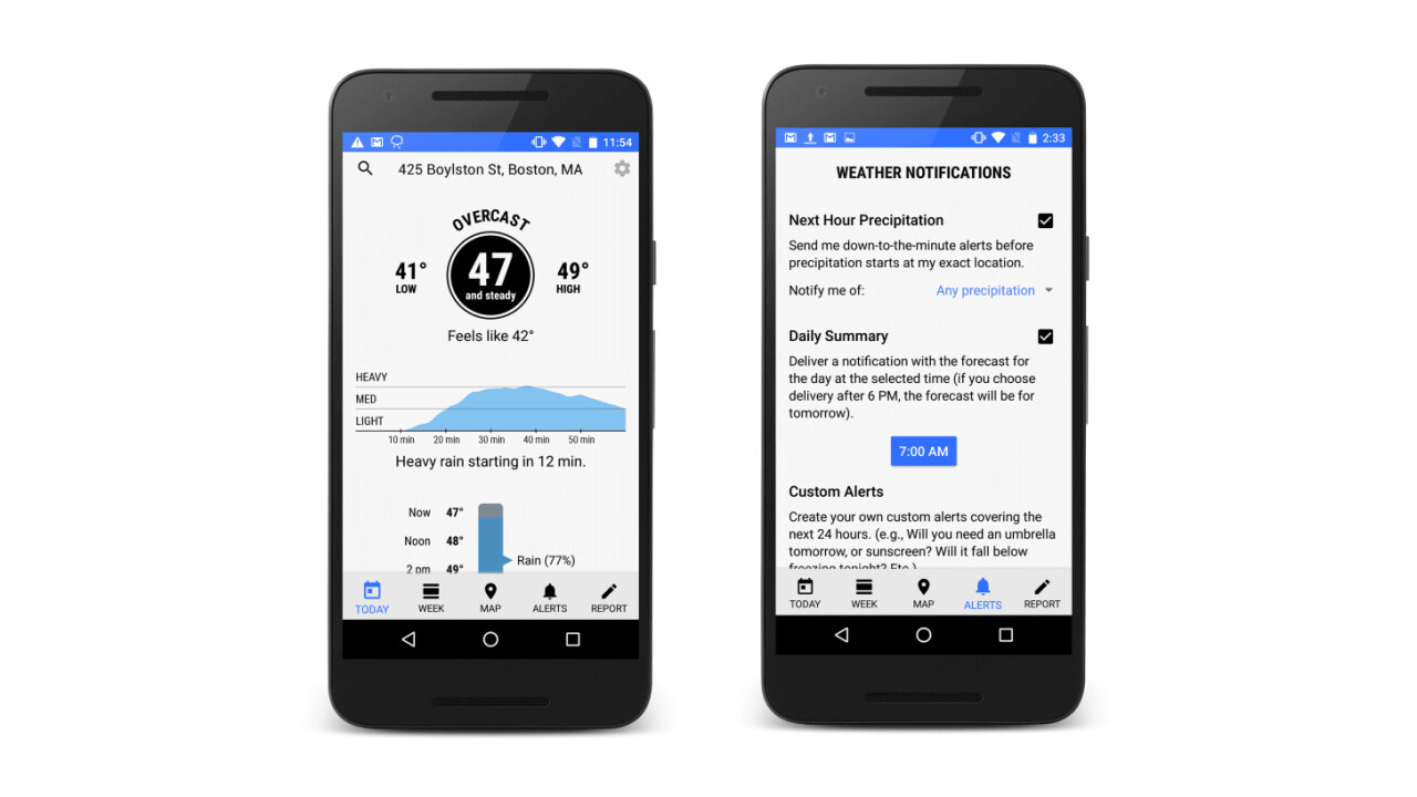 Fan favorite weather app Dark Sky has landed on Android