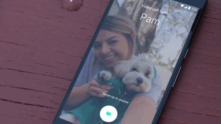google duo is a video chatting app that