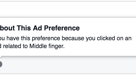 You can set your Facebook ad preferences to only cheese puffs (so why haven’t you?)