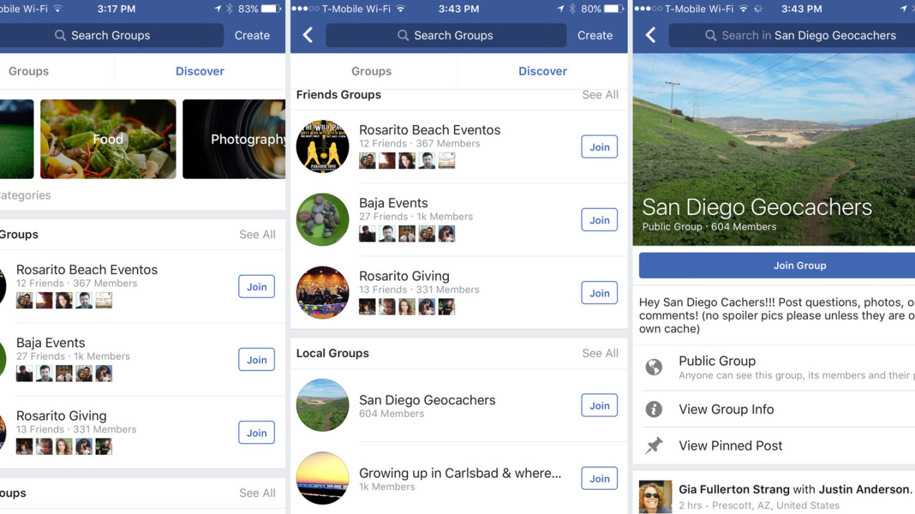 Facebook testing ‘Discover’ for Groups to help you find like-minded weirdos