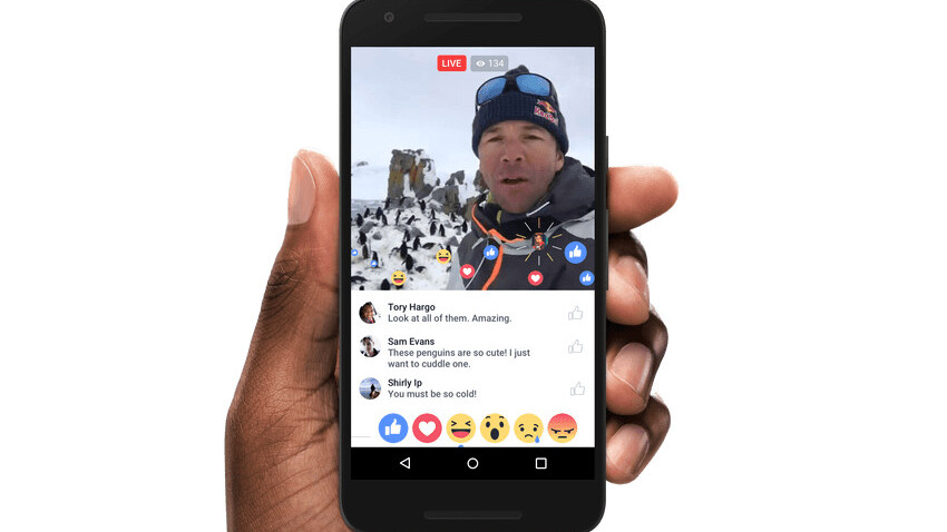 Facebook’s new Live video graph could help you find the interesting bits