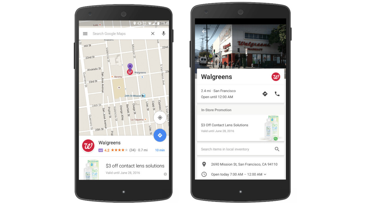 Watch out for ads disguised as pins on Google Maps searches