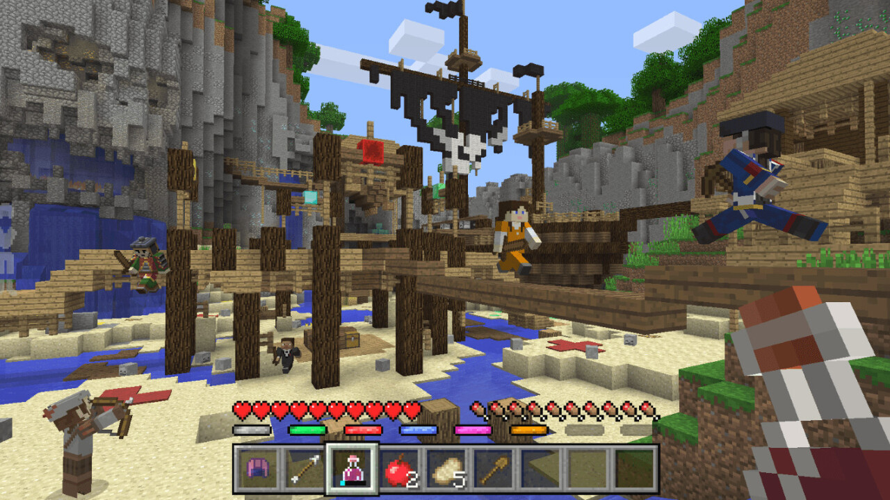Minecraft’s mini-games are finally coming to consoles next month