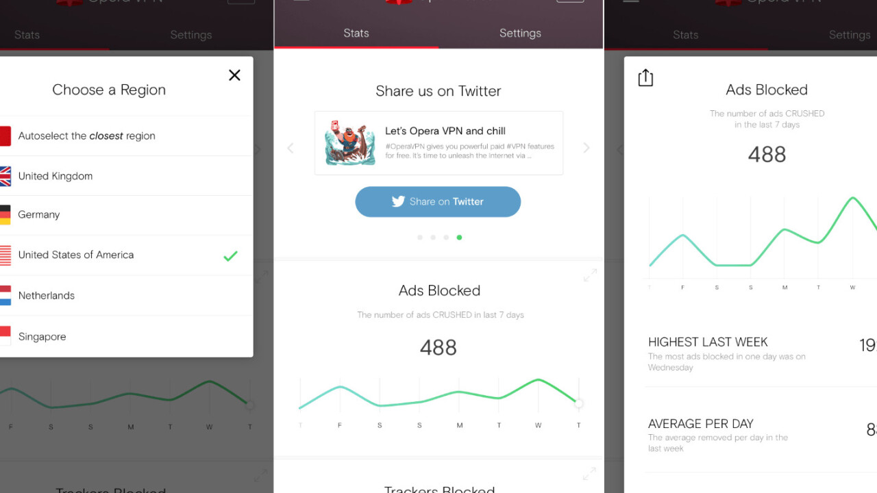 Opera’s getting serious about adblocking with its new VPN for iPhone and iPad