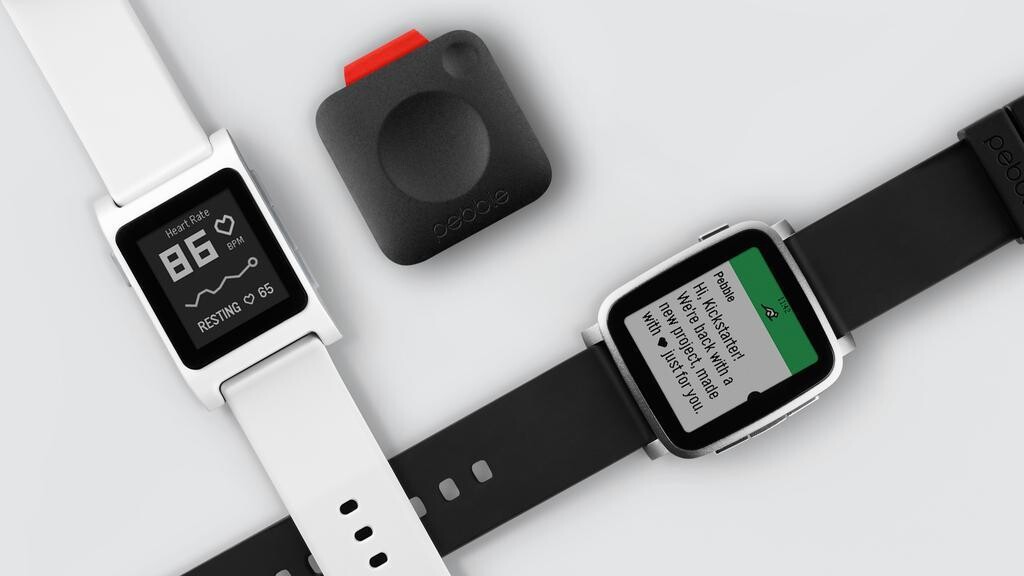 Pebble introduces new clip-on device and adds heart-rate tracking to 2 refreshed smartwatches