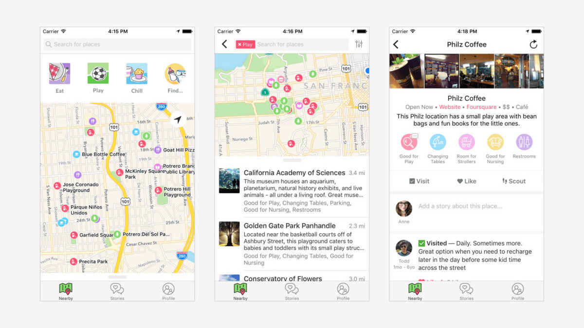 Winnie is a clever new social networking app built specifically for parents