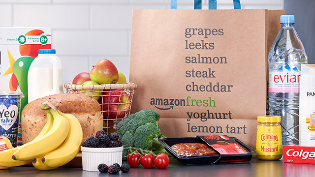 Amazon brings its grocery delivery service to the UK