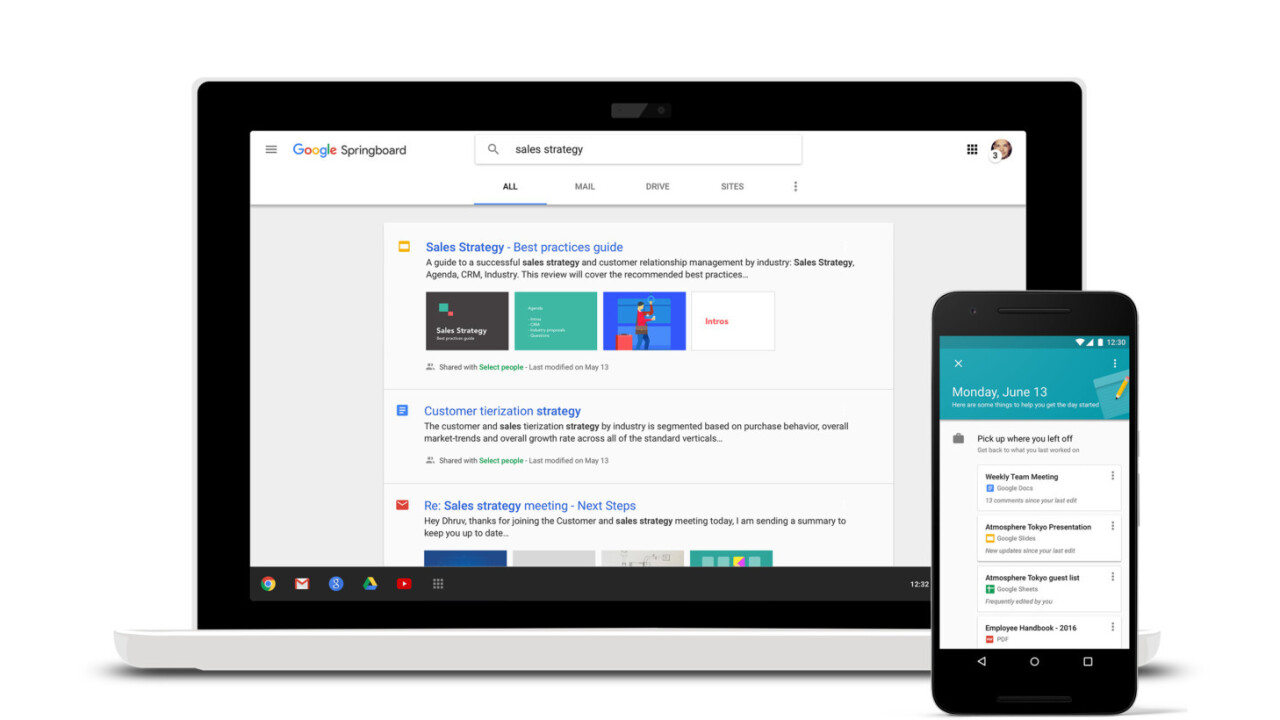 Google launches Springboard, its new Apps search tool for enterprise users