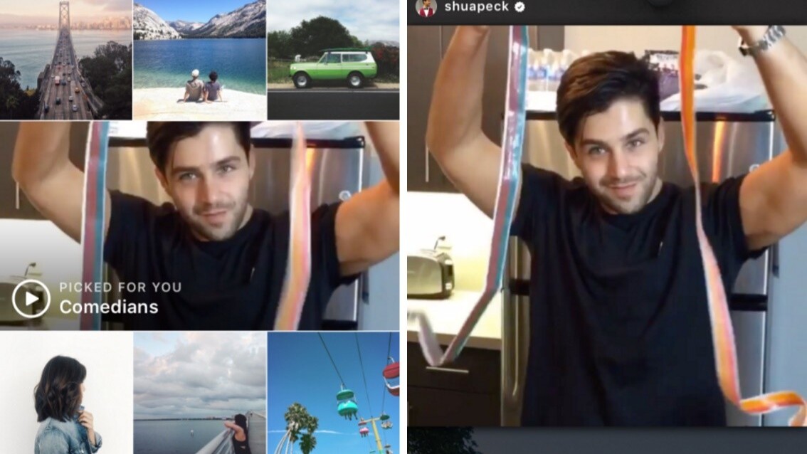 Instagram adds “picked for you” video recommendations for when you’re bored