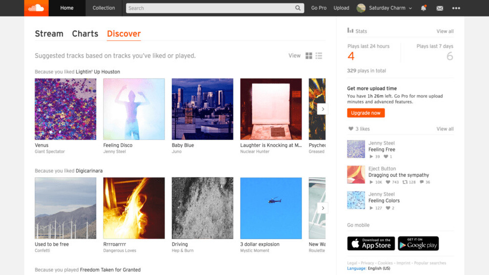 SoundCloud (finally) brings algorithmic song recommendations with ‘Suggested Tracks’