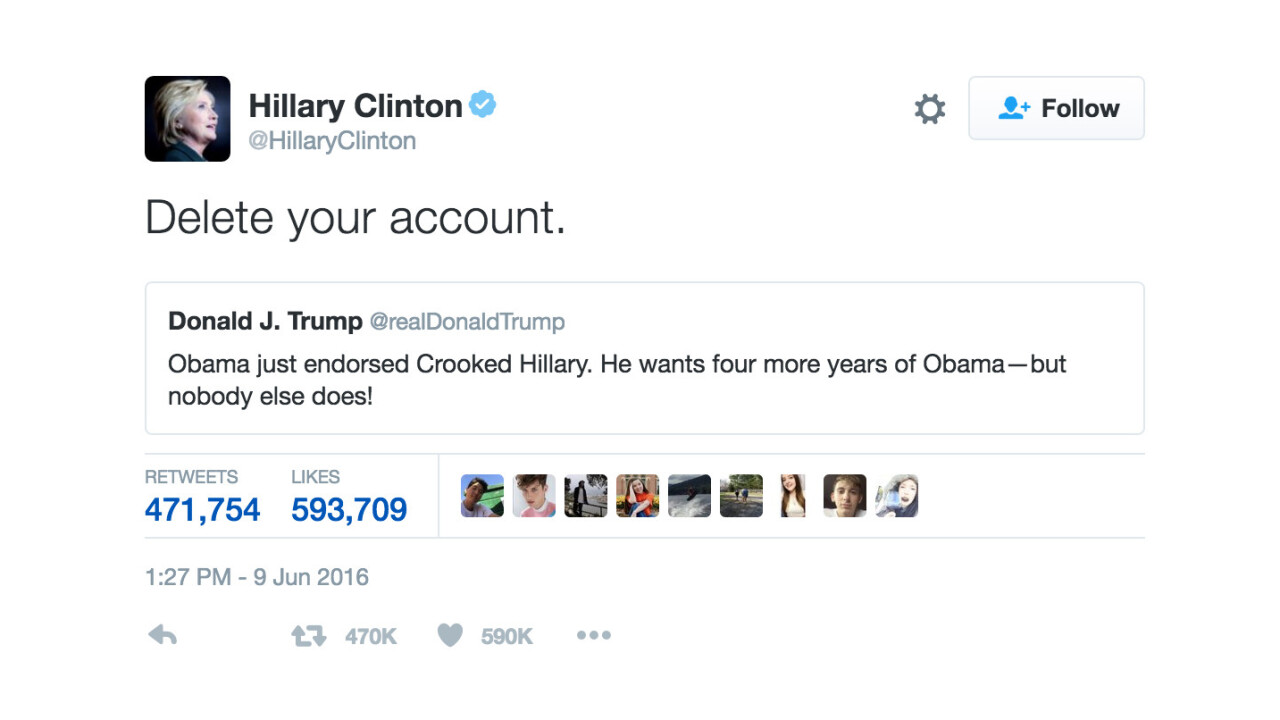 New app makes it easier than ever to tell Donald Trump to delete his account